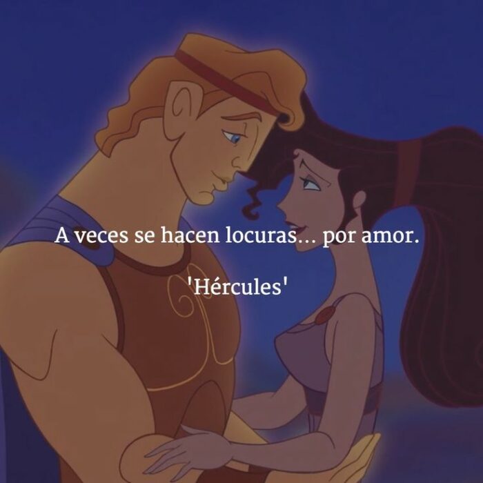 A veces se hacen locuras por amor Hércules