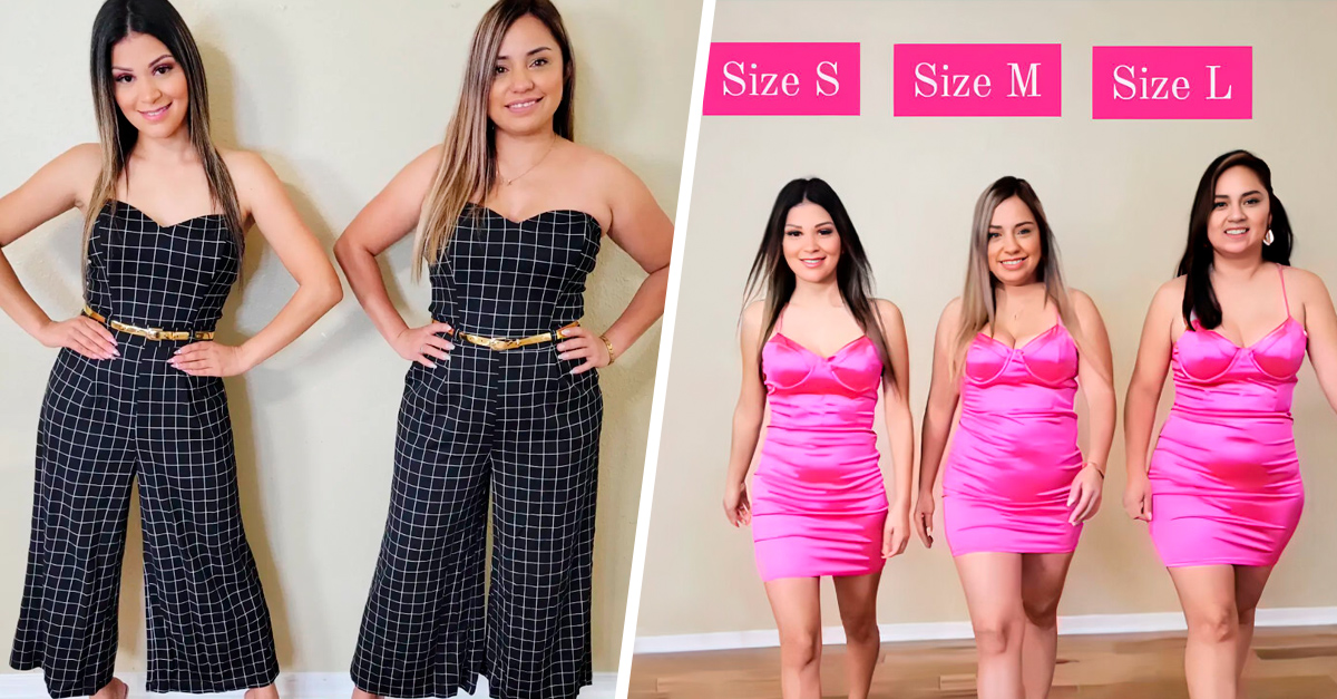 Friends show that the same outfit can look amazing on different bodies
