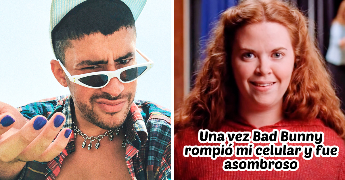 Bad Bunny le arrebata celular a fan y lo avienta al mar