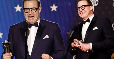 Brendan Fraser gana como mejor actor en los Critics Choise Awards y su reacción conmueve