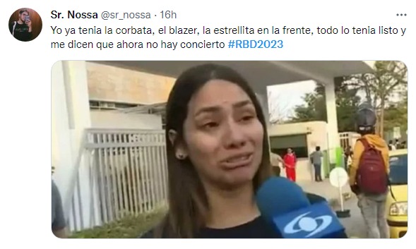 meme chica llorando rbd 2023