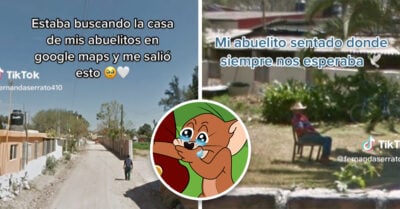 Encuentra foto de su abuelito fallecido en Google Maps y estamos llorando