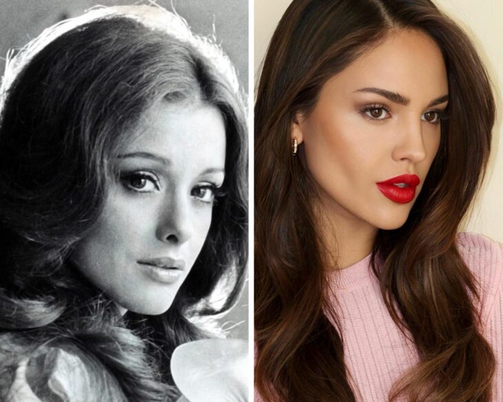 comparativa de Eiza gonzalez y lucia mendez