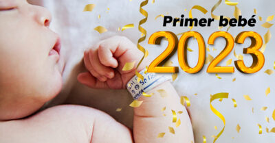 Dariel Alarí, el primer bebé que nació el 2023 en México