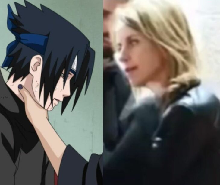 Meme Itachi con la mamá de Piqué