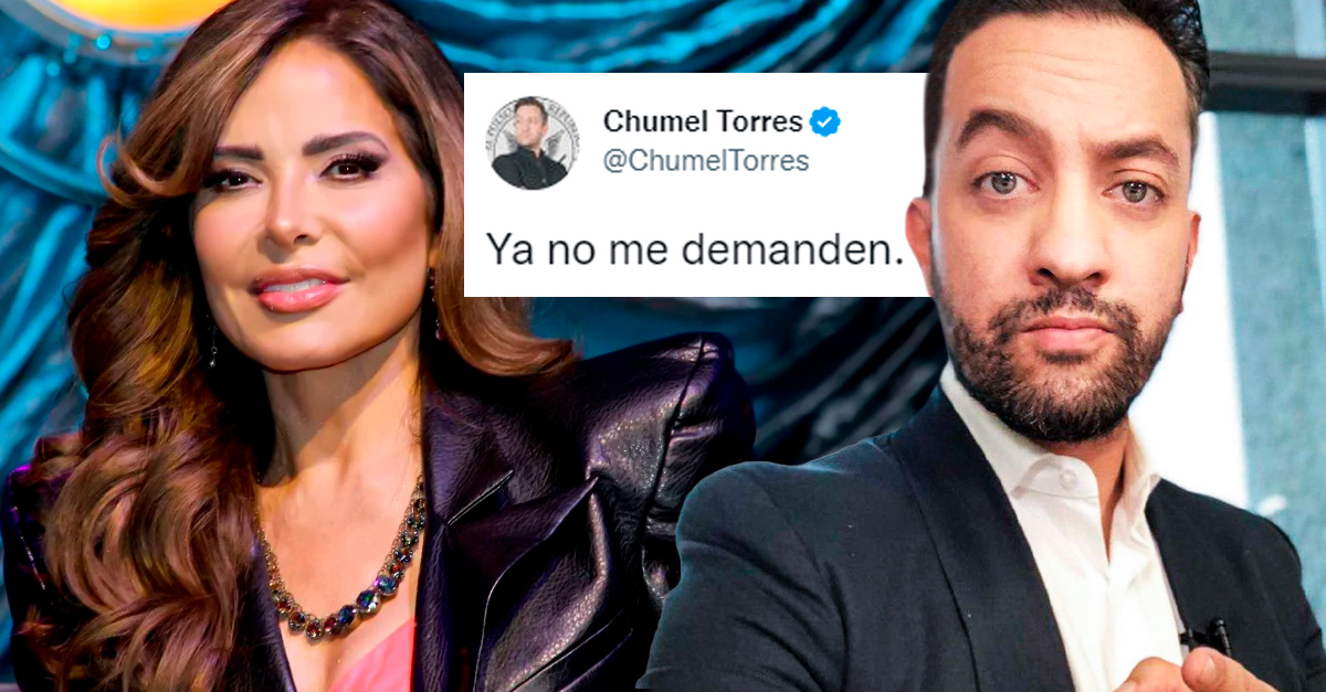 Gloria Trevi formalizes a lawsuit against Chumel Torres for moral