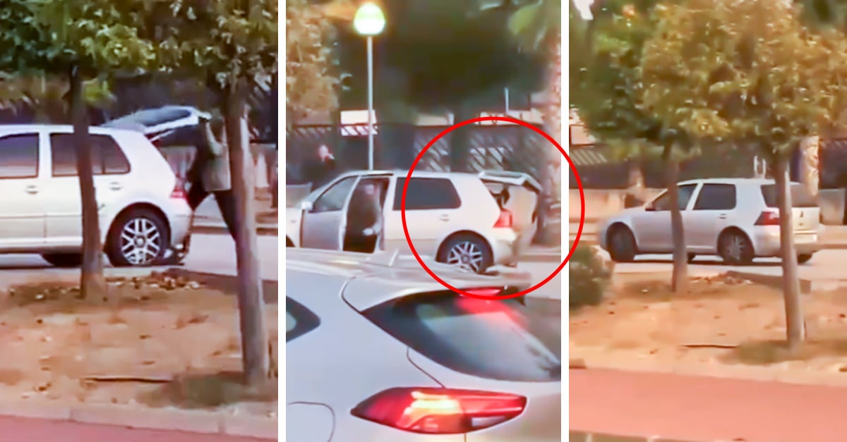 Man kidnaps his own sister and puts her in the trunk by force
