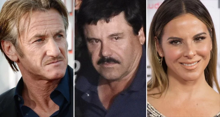 Sean Penn, El Chapo and Kate del Castillo 