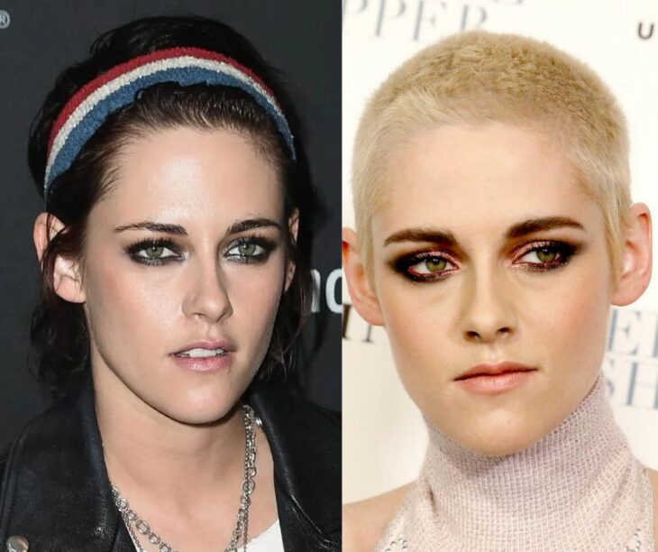 Kristen Stewart antes y después de Alicia Cargile