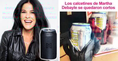 Martha Debayle pone a la venta calcetines para latas y le llueve la memisa