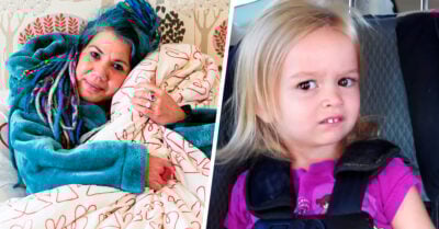 Mujer dice que se casó con su edredón y le será fiel hasta el último día de su vida