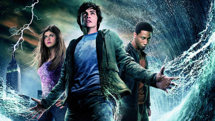 Percy Jackson y el ladrón del rayo poster