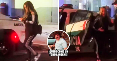 Por ir distraída mujer se sube a una patrulla pensando que era su Uber