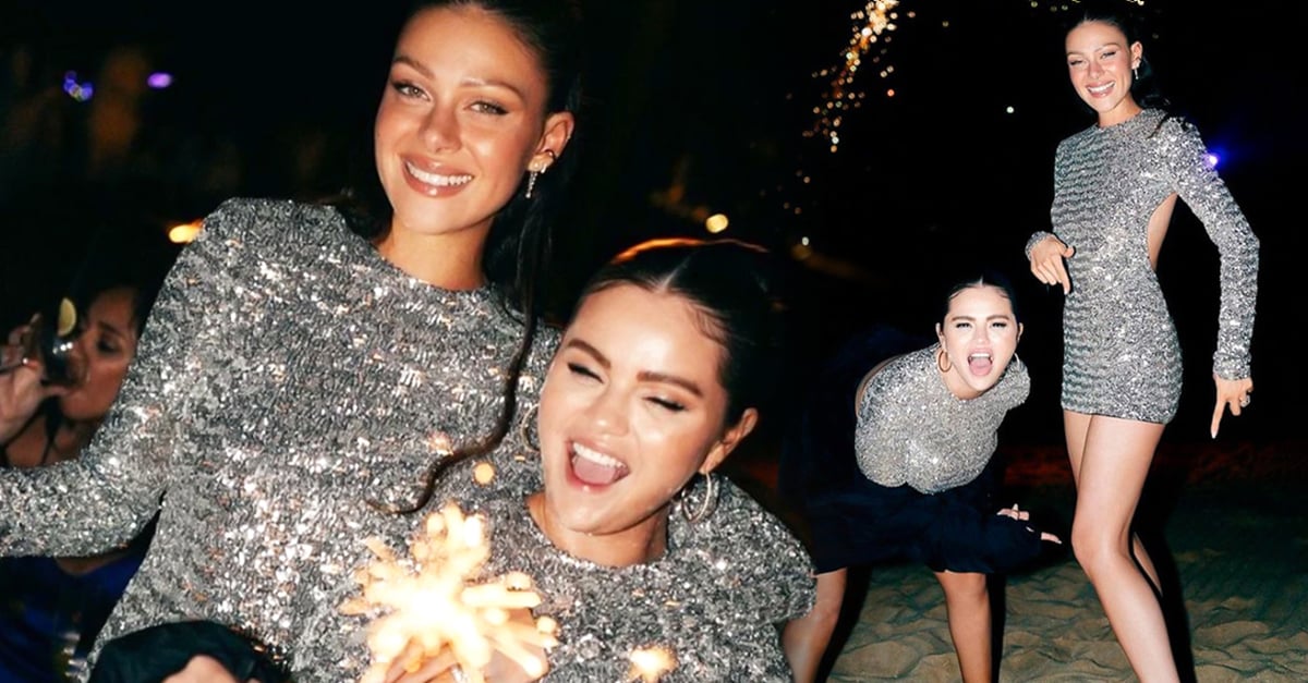 Selena Gomez and Nicola Peltz ring in the New Year together and show off their BFF tattoos
