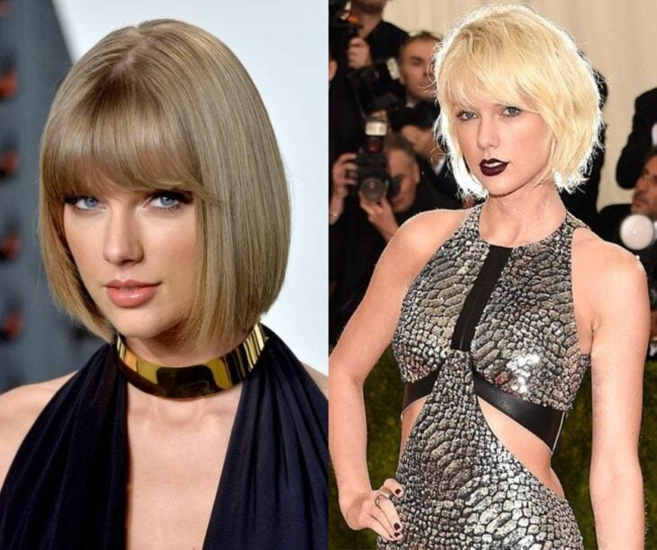 Taylor Swift antes y después de Calvin Harris