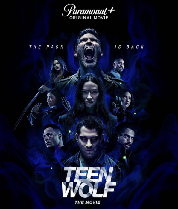 Poster promocional de la película Teen Wolf distribuida por Paramount +