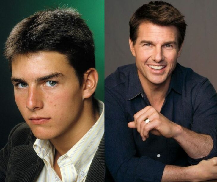 Tom Cruise before and after