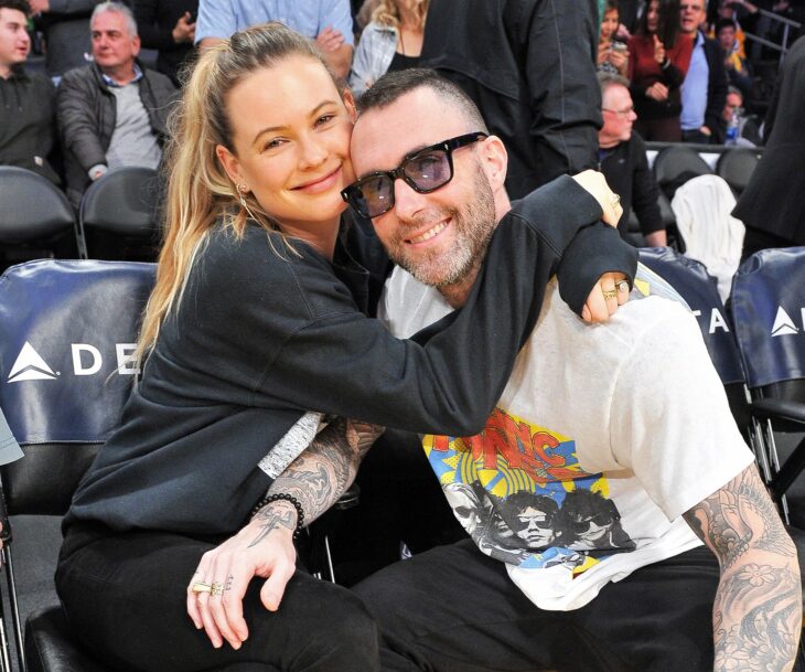 Adam Levine y Behati Prinsloo