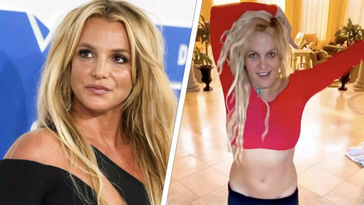 Britney Spears sonriendo/Britney Spears bailando