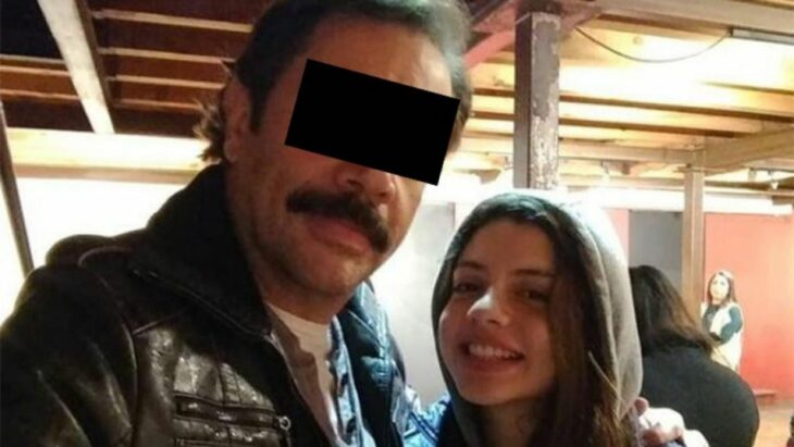 Héctor parra con su hija Daniela