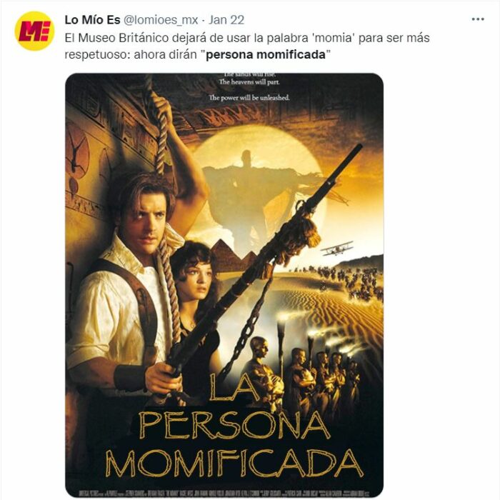 meme persona momificada la momia