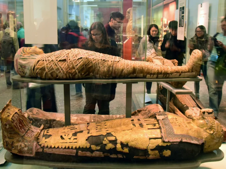 Mummies in the British Museum 