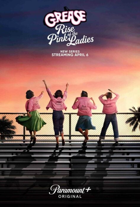 Poster de Grease The rise of the pink ladies