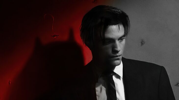 Robert Pattinson poster promocional para The Batman