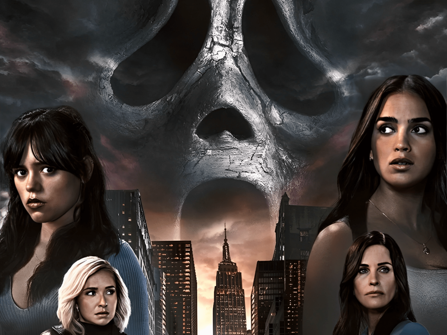 Ghostface persigue a Jenna Ortega en el tráiler de Scream 6