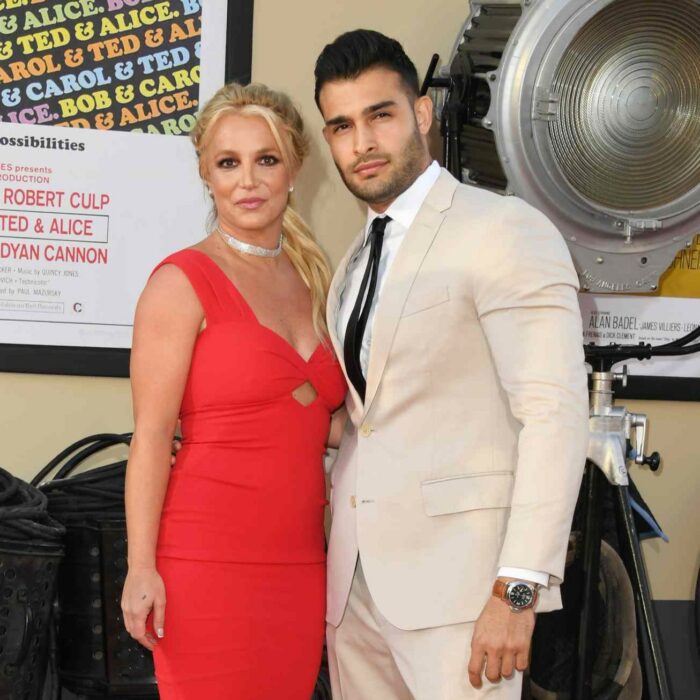 Britney Spears and her husband Sam Asghari