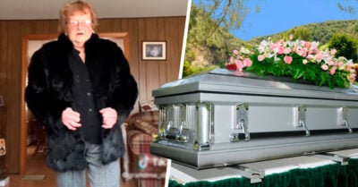 Abuelita muestra el outfit que llevará al funeral de su ex y es la mejor vestida
