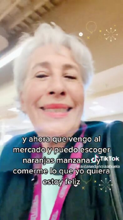 abuelita se hace viral en Tiktok al decir que haberse divorciado es la mejor decisión que ha tomado