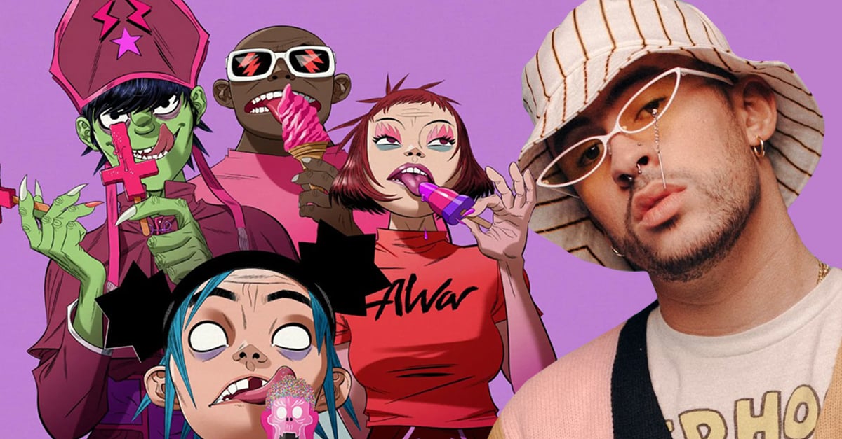Bad Bunny collaborated with Gorillaz for a new song and that's how it sounds World Stock Market