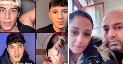 Detienen y sale libre el novio que abofeteó a una famosa tiktoker en una transmisión en vivo