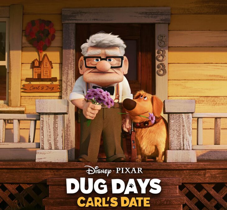 Poster de “Dug Days Carl’s Date” la primera cita de Carl tras la muerte de su esposa Ellie