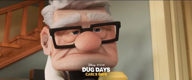 Poster de “Dug Days Carl’s Date” la primera cita de Carl tras la muerte de su esposa Ellie