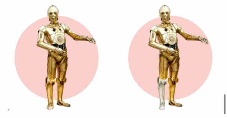 La pierna de plata de C-3PO efecto mandela 