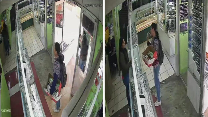 mujer haciéndose pasar por muda 