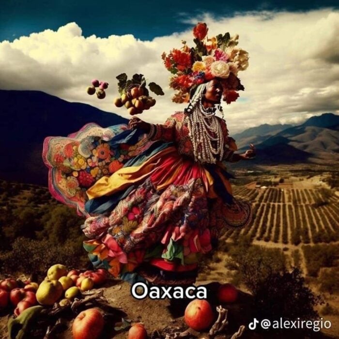 Oaxaca IA muestra cómo se verían los estados de la República Mexicana
