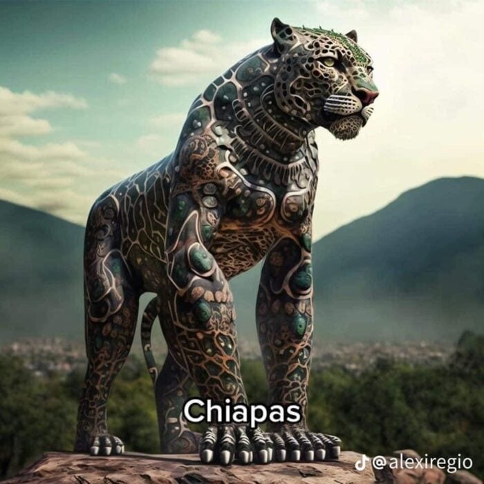 Chiapas IA muestra cómo se verían los estados de la República Mexicana
