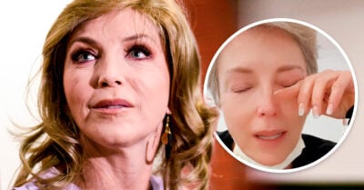 Laura Flores llora al hablar de su hijo que fue hospitalizado de emergencia