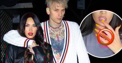 Megan Fox se quitó el anillo de compromiso pero aun sigue con Machine Gun Kelly