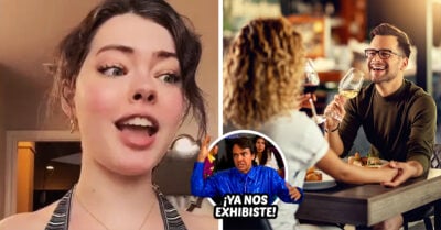 Mesera expuso a hombre infiel sin querer queriendo frente a su esposa