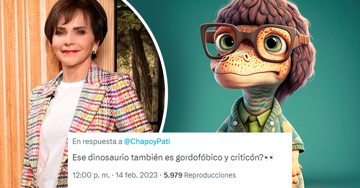 Pati Chapoy Pati Chapoy gets on the Dino-meme trend, but criticism rained down on