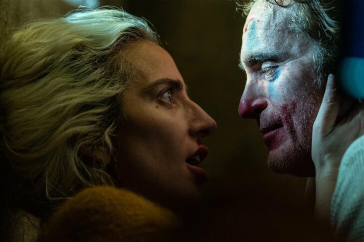 Imagen de Lady Gaga y Joaquin Phoenix en sus personajes de el Joker 2 