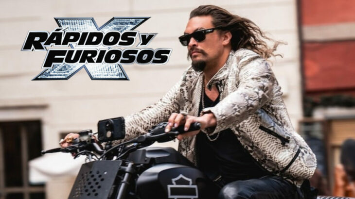 Jason Momoa en una imagen de la cinta Rápidos y furiosos 10