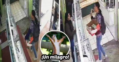 Se hacía pasar por muda pero un descuido la delató y todo quedó grabado