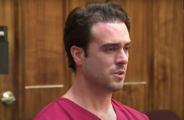 actor Pablo Lyle in a Florida court in his prison uniform