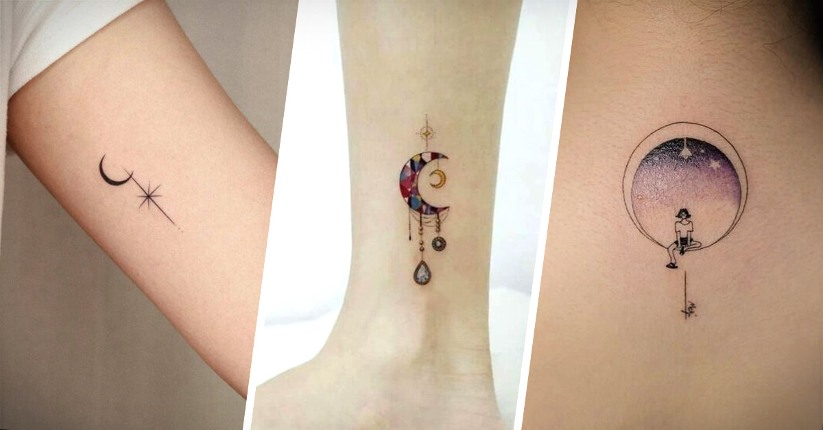 Tatuajes para mujer de luna