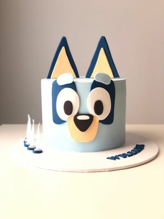 pastel de bluey 